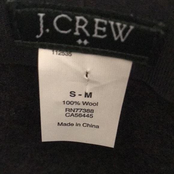 Boho charcoal grey felted 💯% wool hat. - Picture 2 of 4